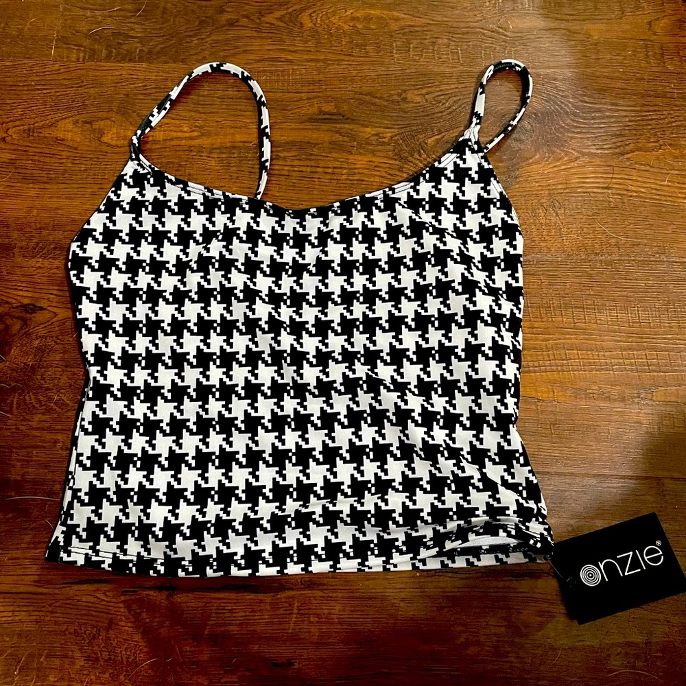 Onzie Herringbone Crop Tank